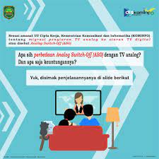 Mulai 17 agustus 2021 tahap pertama penghentian siaran analog dilakukan, ini 5 daerah yang masuuk dalam daftar. Siaran Tv Digital Di Subang Kementerian Komunikasi Dan Informatika Ucapkan Selamat Tinggal Untuk Kualiatas Tayangan Televisi Analog Yang Di Pancarkan Pada Pita Uhf