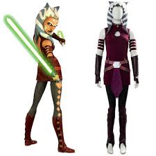 There are 656 ahsoka tano cosplay for sale on etsy, and they cost $49.35 on average. Star Wars The Clone Wars Ahsoka Tano Cosplay Costume Outfit Full Set Ebay