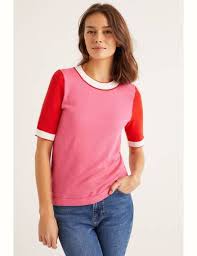( 34) westbound plus size jewel neck 3/4 sleeve seam solid cotton blend tee. Shop Next Knit Tees For Women Dealdoodle