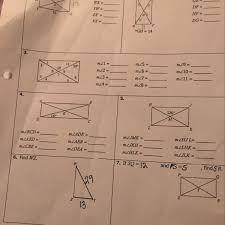 I'm looking for a general solution given any values for these angles that form a convex quadrilateral. If Each Quadrilateral Below Is A Rectangle Find The Missing Measure In 3 Brainly Com