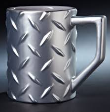 Diamond Plate Construction Mug Coffee Ceramic Coffee Cups Mugs Diamond Plate