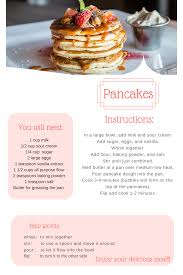 Pancakes Our Favourite Recipes Unterrichtsmaterial Im Fach Englisch Rezeptideen Lieblingsessen Rezepte