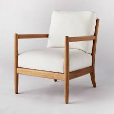 Want to relax and read a book on a comfortable chair?or to beautify your empty corner in your bedroom?want extra seating with sofas in the living room? Ladder Back Wood Arm Accent Chair Cream Threshold Designed With Studio Mcgee Target