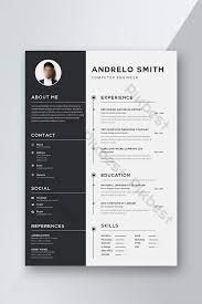 With the hiring managers trusting the applicant tracking system, what you require is a 'game changer' job application letter and resume. Professional Cv Resume For Job Application Word Doc Free Download Pikbest