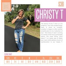 Use This Size Chart To Find Your Christy T Size Wildfire