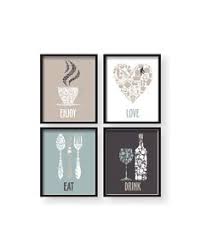 87 kitchen wall art 4 sets ideas in