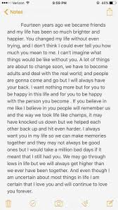 Long Birthday Note For Best Friend Ich Und Meine Beste Freundin Machen Gerade Ihren Schulabschluss Und Ich Schreibe Ihr Einen Br Friends Quotes Best Friend Quotes Birthday Quotes For Best Friend