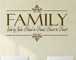 Family Togetherness Christian Quotes Christian Family Wall Quote Lettering Vinyl Decals 22h X 36w Qt0106 Family Wall Quotes Family Quotes Family Wall