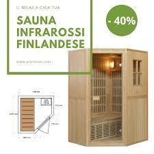 La sauna ad infrarossi si differenzia in maniera sostanziale della sauna tradizionale, ovvero quella irraggiamento dei raggi infrarossi: Sauna Combinata Infrarossi E Finlandese Sauna Doccia Fredda Relax