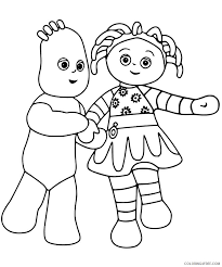 This coloring page is great for kids, babies, children or toddlers that are fans of the popular in the night garden show. In The Night Garden Coloring Pages Tv Film Printable 2020 03942 Coloring4free Coloring4free Com
