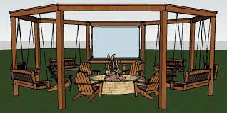 70 best diy fire pits prudent penny pincher. Remodelaholic Tutorial Build An Amazing Diy Fire Pit Pergola For Swings