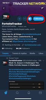 The app is powered by fortnite tracker what makes it incredibly easy to check the full profile of any player on the website. Fortnite Tracker On Twitter Hey Folks Make Sure To Follow And Turn On Our Tweet Notifications By Turning On Notifications You Will Be Kept Up To Date On All The Latest Fortnite