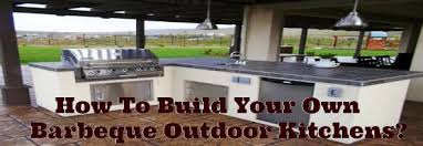 How to build an outdoor kitchen and bbq island. How To Build Your Own Barbeque Outdoor Kitchens Bbq Grills Islands Outdoor Kitchen Accessories