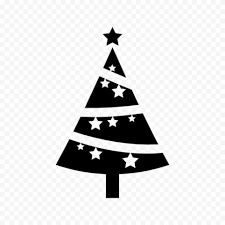 Lots of sticks, branches and trees have been incorporated into. Hd Modern Black Christmas Tree Icon Png Citypng