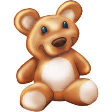 Emoji copy with the emoji keyboard. Teddy Bear Emoji