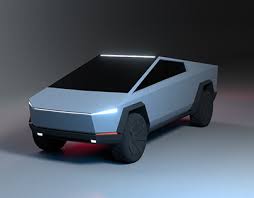 Low Poly Tesla Cybertruck Low Poly Low Poly 3d Models Poly