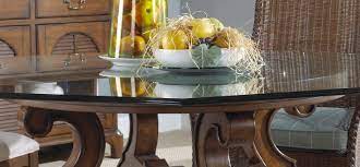 60 Inch Round Glass Top Dining Table