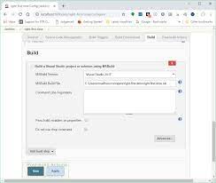 Visual studio uses msbuild, but msbuild doesn't depend on visual studio. Msbuild Jenkins Plugin