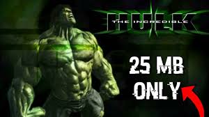 How To Download The Incredible Hulk Highly Compressed Game In 25 Mb Android Or Ios Devices Youtube