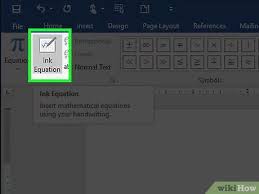 5 Ways To Insert Equations In Microsoft Word Wikihow