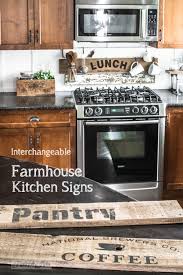 Interchangeable Rustic Farmhouse Kitchen Signs Farmhouse Kitchen Signs Kitchen Signs Kitchen Decor Signs