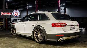 Audi Allroad With Hre P43sc In Satin Bronze Audi Allroad Audi Bronze Wheels