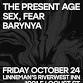 The Present Age w/ Sex, Fear, and Barynya  event image