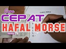 Yang berbeda dari artikel yang lainnya adalah disini saya akan bahas cara menghafal sandi morse secara kolektif atau berkelompok. Cara Mudah Menghafal Morse Prasmaja Tv Youtube