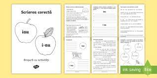 We did not find results for: Scrierea CorectÄƒ Iau I Au BroÈ™urÄƒ Cu ActivitÄƒÈ›i