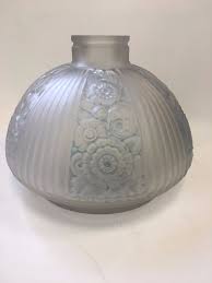 Superbe Vase 034 Etaleune 034 Art Deco Annees 30 French Glass Paris Verre Moule Art Deco Deco Verre Moule