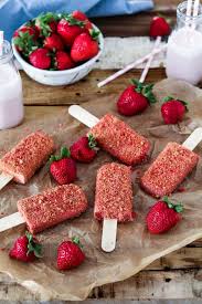 Strawberry Shortcake Ice Cream Bars Vegan Gf Recipe Strawberry Shortcake Ice Cream Icecream Bar Ice Cream Bar Recipe