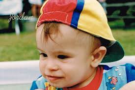 Jordan as a baby