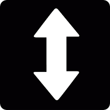 Vertical Double Headed Arrow Free Arrows Icons