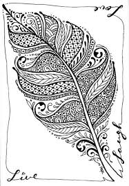 Printable coloring pages for girls 10 and up. Pin By Cynthia Karina On Chouette Abstract Coloring Pages Zentangle Art Line Art