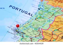 El río tajo es el más largo de la península ibérica y además es el que divide portugal en dos a su paso por este país y llegada hasta lisboa donde. Lisbon Pinned On Map Portugal Stock Photo Edit Now 403544539