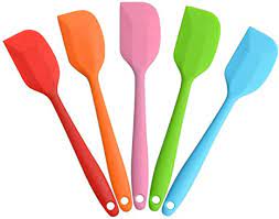 All kitchen utensils bamboo utensils bbq utensils bowl scrapers ice cream scoops pot holders scrub brushes spatulas spoons the classics collection tongs mix & measure all mix and measure measuring tools whisks Amazon Com Hlmy Silicone Spatula Heat Resistant Small Spatulas Cooking Utensil Set Non Stick Flexible Rubber Essential Cooking Gadget For Cake Cream Pastry Butter Batter Mixing Cooking 5 Pieces Kitchen Dining