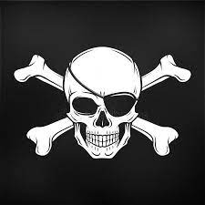 Jolly Roger S Povyazkoj I Skreshennye Shablon Logotipa Zlo Cherepa Vektora Temnyj Dizajn Futbolki Pirat Znachok Pirate Skull Tattoos Pirate Tattoo Pirate Images