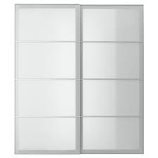 svartisdal pair of sliding doors white paper effect ikea in 2021 sliding doors ikea door fittings