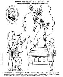 Download or print this amazing coloring page: Grover Cleveland Facts And Pictures