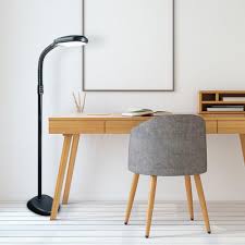 Great for a variety of lighting needs this desk lamp offers 4 different lighting modes, a range of levels of brightness, plus a touch sensitive dimmer. Smartlight Led Modern Floor Lamp Graphite Verilux Task Lighting