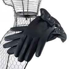 Ancienne paire de gant femme de cérémonie brode noir pas cuir. Falbalas St Junien Gants Entiers Pour Femme En Agneau Interieur Double Soie