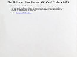 However, there are several approaches through which you can get free visa gift card codes. Unusedcodegenerator Free Gift Card Codes Text Images Music Video Glogster Edu Interactive Multimedia Posters