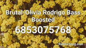 Roblox ids decal ids recommended for bloxburg wattpad. Brutal Olivia Rodrigo Bass Boosted Roblox Id Roblox Music Codes