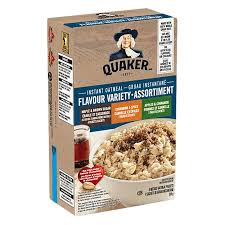 quaker instant oatmeal flavour