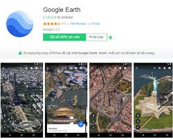 The google earth application enables you to view a 3d representation of the planet composed of satellite images and aerial photography. Táº£i Google Earth Apk Vá» May Ä'iá»‡n Thoáº¡i Android Miá»…n Phi Chplays Com
