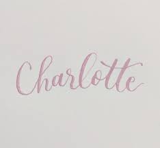 Custom Pink Calligraphy Baby Name Tattoos Name Tattoos Tattoos With Kids Names