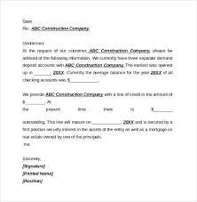 Free 8 Bank Reference Letter Templates In Pdf Ms Word Google Docs Pages Ms Outlook