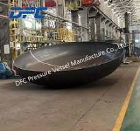 Carbon Steel Dished Bottom Head Large Diameter Pressure Vessel Tank Head