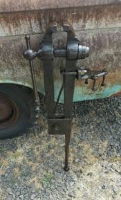 Antique Blacksmith Vise Foot Hold Jaws Great Early Look Doublequicktime Vintage Columbian Blacksmith Post Leg Vise Vice Blacksmithing Tools Equipment For Usd300 00 Earn Metal Working Tools Blacksmithing Antiques