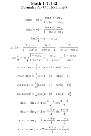 Math 141 142 Unit 5